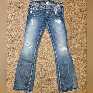 Tuesday distressed Silver Jeans sz 26/33